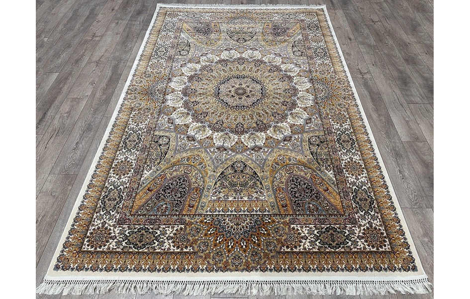 Ковер турецкий Абришим 3809A CREAM прямоугольный