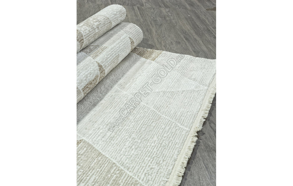 Ковер 26224C - L.BEIGE / CREAM - Прямоугольник - коллекция RUBI