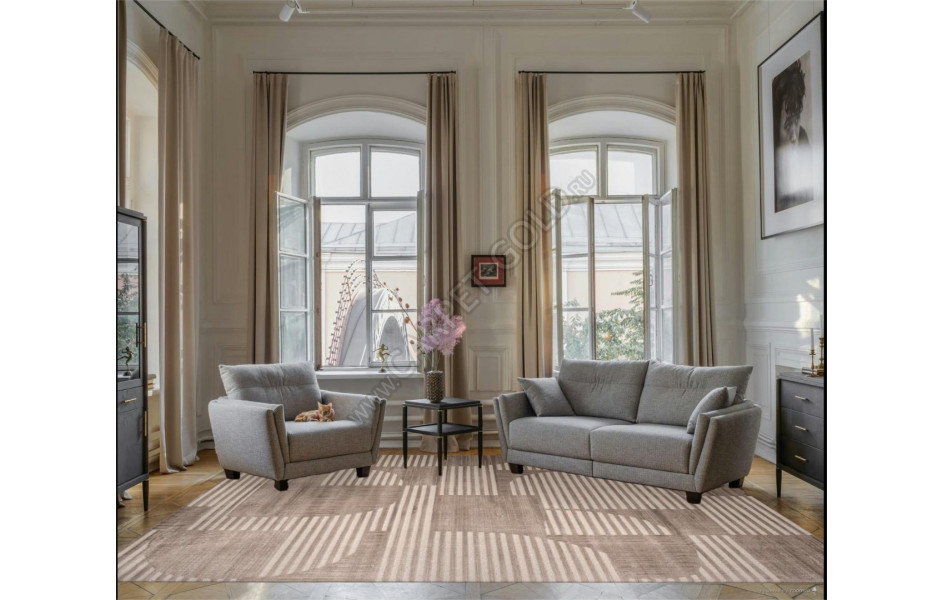 Ковер F440 - BEIGE - Прямоугольник - коллекция DIOS