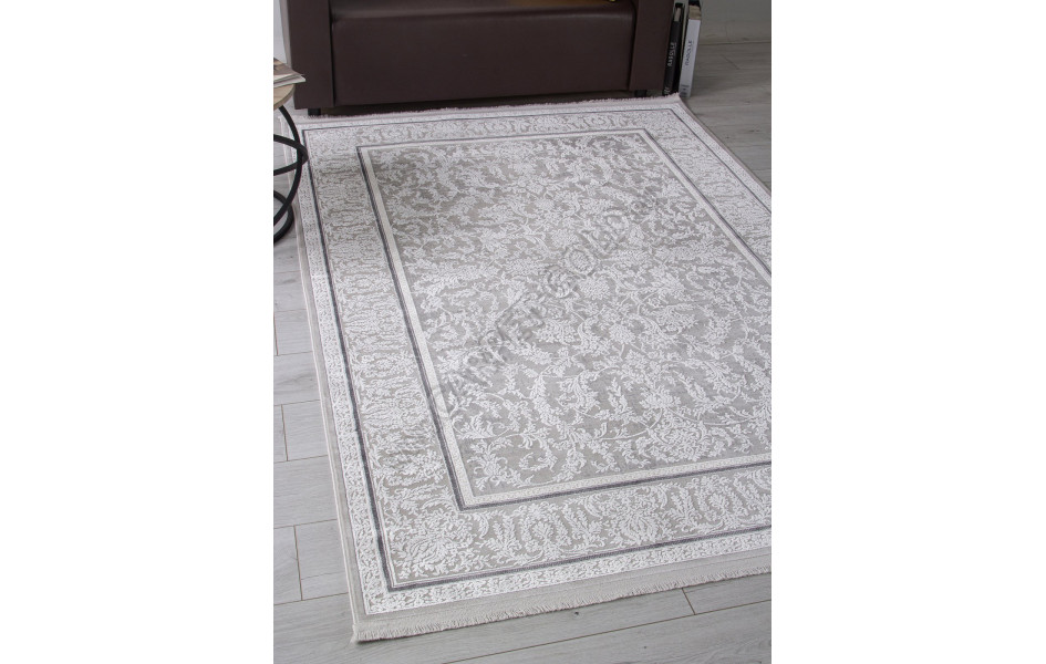 Ковер 32229A - GREY / WHITE - Прямоугольник - коллекция ANATOLIA